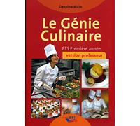 Le Génie Culinaire - Bts Première Annee - Professeur