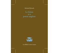 Le génie de la poésie anglaise