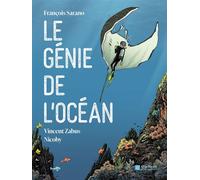 Le Génie de l'océan - Vincent Zabus - Albin Michel - cartonné - Roman graphique