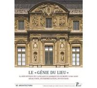 Le génie du lieu Monique Chatenet (Editeur du volume), Collectif (Auteur)