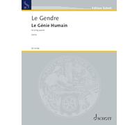 Le Génie Humain: for string quartet. string quartet. Partition et parties.