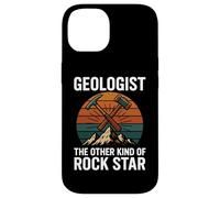 Le géologue The Other Kind of Rock Star Retro Earth Science Coque pour iPhone 14