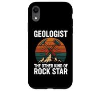 Le géologue The Other Kind of Rock Star Retro Earth Science Coque pour iPhone XR
