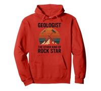 Le géologue The Other Kind of Rock Star Retro Earth Science Sweat à Capuche