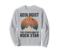 Le géologue The Other Kind of Rock Star Retro Earth Science Sweatshirt