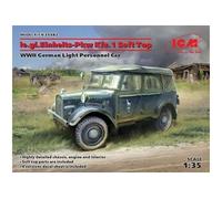 Le.gl.einheitz-pkw Kfz.1 Soft Top,wwii German Light Personnel Car- 1:35e -