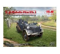 ICM 35583 Kit maquette Le.Gl.Einheitz-Pkw Kfz.2 Véhicule radio léger allemand WWII 1:35