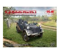 ICM 35583 Kit maquette Le.Gl.Einheitz-Pkw Kfz.2 Véhicule radio léger allemand WWII 1:35