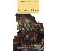 Le glaive et le fleau - Dominique Colas - Grasset - broché - Livre