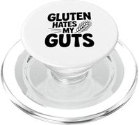 Le Gluten déteste Mes tripes PopSockets PopGrip pour MagSafe