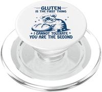 Le Gluten est la première Chose Que Je ne Peux Pas tolérer PopSockets PopGrip pour MagSafe
