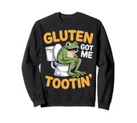 Le Gluten m'a Fait Manger des Dents, Dessin animé Humoristique Sweatshirt