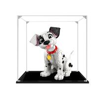 LE-GO 43269 Boîte de présentation pour chiot 101 dalmatiens en acrylique transparent anti-poussière - Cadeau idéal pour les collectionneurs de blocs de construction (sans modèle) (2 mm)