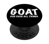 Le Goat est Dieu au-Dessus de Tout ce Qui est Religieux PopSockets PopGrip Adhésif