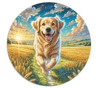 le Golden Retriever Puzzle 1000 Pièces Educa Jouet En Bois Divertissement Créatif De L'art De La Décoration Jeu Éduchatif Challenge Toy Pour Adultes Et Enfants À Partir De 12 Ans 1000pcs (67.5x67.5cm)