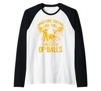 Le Golf Miniature comme celui-ci Prend Beaucoup de balles Manche Raglan