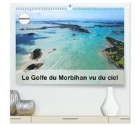 Le Golfe du Morbihan vu du ciel (Calendrier mural haut de gamme 2027 DIN A2 vertical), CALVENDO calendrier mensuel: Photographies aériennes du Golfe du Morbihan
