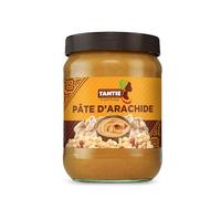 Le goût authentique du pays avec la pâte d'arachide TANTIE, pot de 500g pour des tartines gourmandes et des recettes sucrées ou salées - Lot de 3