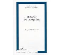 Le goût de l'enquête Jean-Louis Fabiani (Direction)