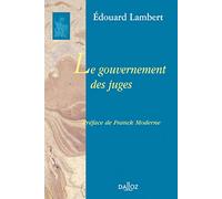 Le Gouvernement des juges