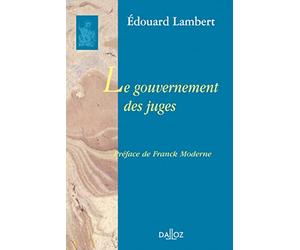 Le Gouvernement des juges