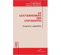 Le Gouvernement Des Universités - Perspectives Comparatives