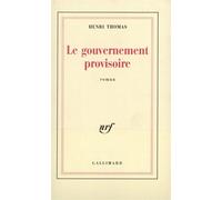 Le Gouvernement Provisoire