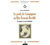 Le grade de Compagnon au Rite Ecossais Rectifié