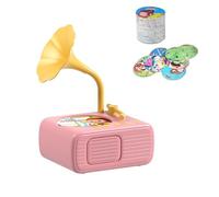Le gramophone Tretregard, avec ses 96 cartes d'apprentissage et ses 8 cartes d'enregistrement, est un appareil de narration et de lecture audio pour la petite enfance, idéal pour les garçons et les fi