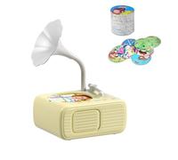 Le gramophone Tretregard, avec ses 96 cartes d'apprentissage et ses 8 cartes d'enregistrement, est un appareil de narration et de lecture audio pour la petite enfance, idéal pour les garçons et les fi