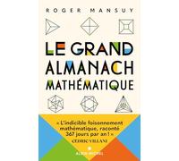 Roger Mansuy – Le Grand Almanach mathématique – Essai – Broché