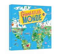 Fanny Maillo-Viel – Le grand atlas du monde – Document jeunesse – Cartonné