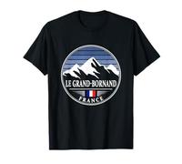 Le Grand-Bornand Alpes Françaises Ski Alpin Montagne France T-Shirt