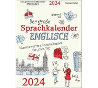 Le grand calendrier linguistique anglais 2024