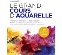 Collectif – Le grand cours d'aquarelle – Marabout