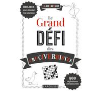 Le Grand défi des CRUCIVERBISTES Collectif (Auteur)