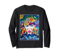 Le Grand Départ, Dreamy Expression, Pop Art rétro et surréaliste Manche Longue