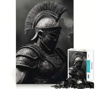 Le Grand Guerrier Spartiate Puzzle de 1000 pièces pour Adultes Jeu de réflexion Stimulant et Silencieux Décoration Murale aux découpes précises 50x75cm