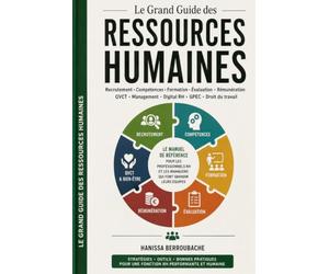 Le grand guide des Ressources humaines: Recrutement · Compétences · Formation · Évaluation · Rémunération QVCT · Management · Digital RH · GPEC - droit du travail