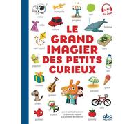 Le grand imagier des petits curieux - Livre + audio QR code et téléchargement mp3 sur site - Stéphane Husar - Abc Melody - cartonné - Album éveil dès la naissance