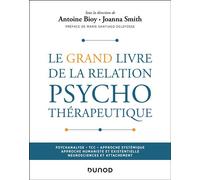 Le Grand Livre de la relation psychothérapeutique Psychanalyse - TCC - Approches systémique / humaniste / existentielle - Neurosciences et attachement - Antoine Bioy - Dunod - broché - Essai