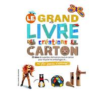 Le grand livre des créations en carton - Ne plus jamais s'ennuyer - de 8 à 13 ans