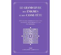 Le grand livre des énigmes et casse-têtes logiques - Collector