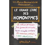 LE GRAND LIVRE DES HOMONYMES