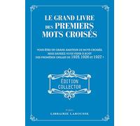 Le grand livre des premiers mots croisés - Collector