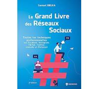 Le grand livre des réseaux sociaux: Toutes les techniques professionnelles sur Facebook, Instagram, TikTok, Twitter, LinkedIn et Pinterest