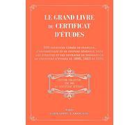 Le grand livre du certificat d'études