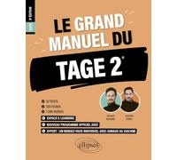 Le grand manuel du TAGE 2: 10 tests blancs, 120 fiches de cours, 1200 vidéos