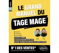 Le Grand Manuel du TAGE MAGE: 18 tests, 200 fiches, 2400 vidéos