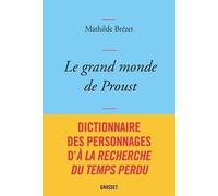 Le Grand Monde De Proust - Dictionnaire Des Personnages D'a La Recherche Du Temps Perdu
